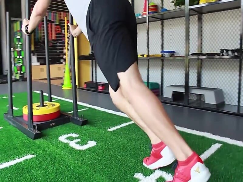 cleaning gym turf fibers